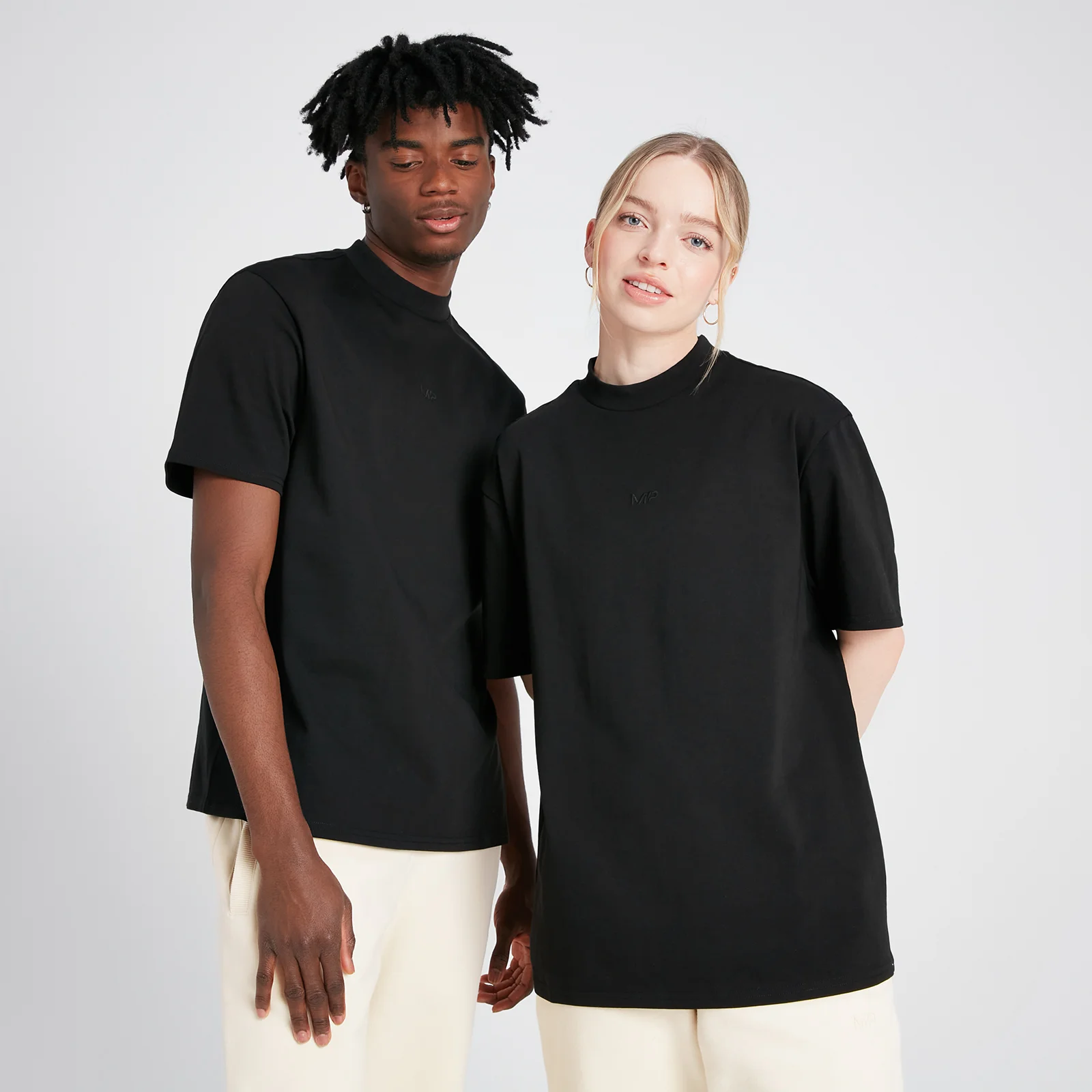 MP Organic Cotton Rest Day Short Sleeve T-Shirt - Black - XXS-XS Image 1