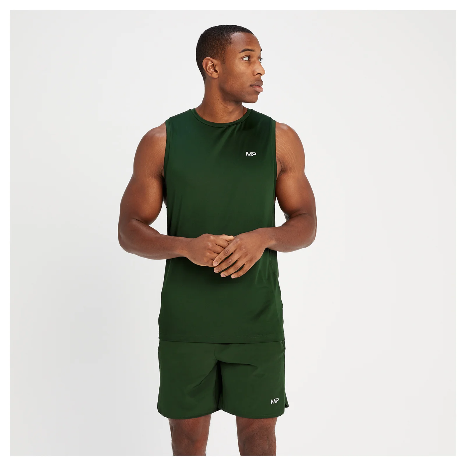 MP Men's Velocity Tank Top - Evergreen - XXS Image 1