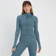 MP Women's Tempo Ultra Crop Jacket - Smoke Blue