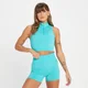 MP Women's Tempo Tonal Seamless Vest - Bright Turquoise