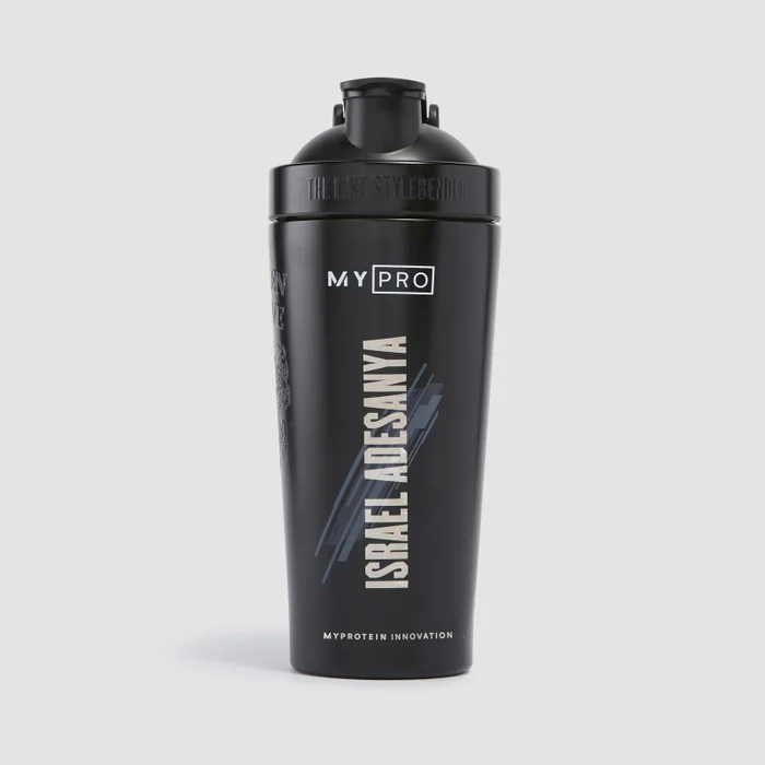 MyPro x Israel Adesanya Metal Shaker - Black
