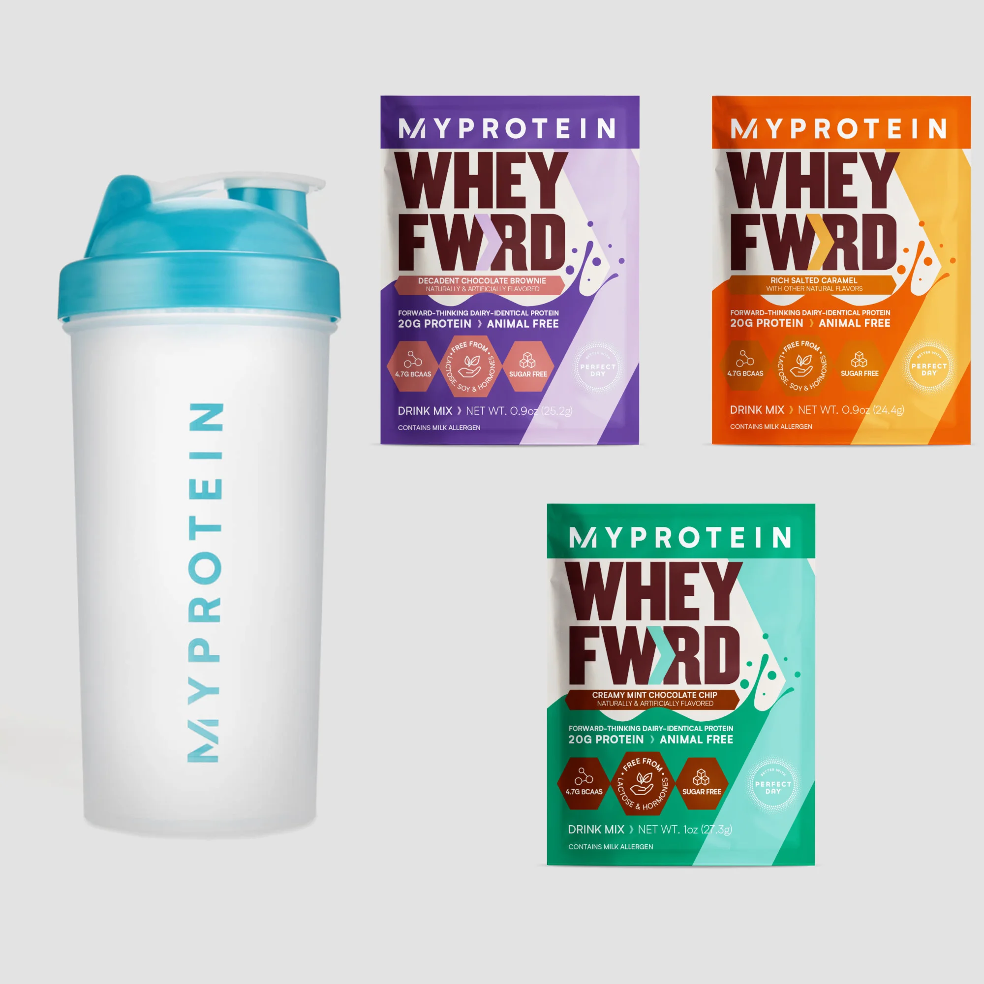 Myprotein Whey Forward Sample Bundle Image 1