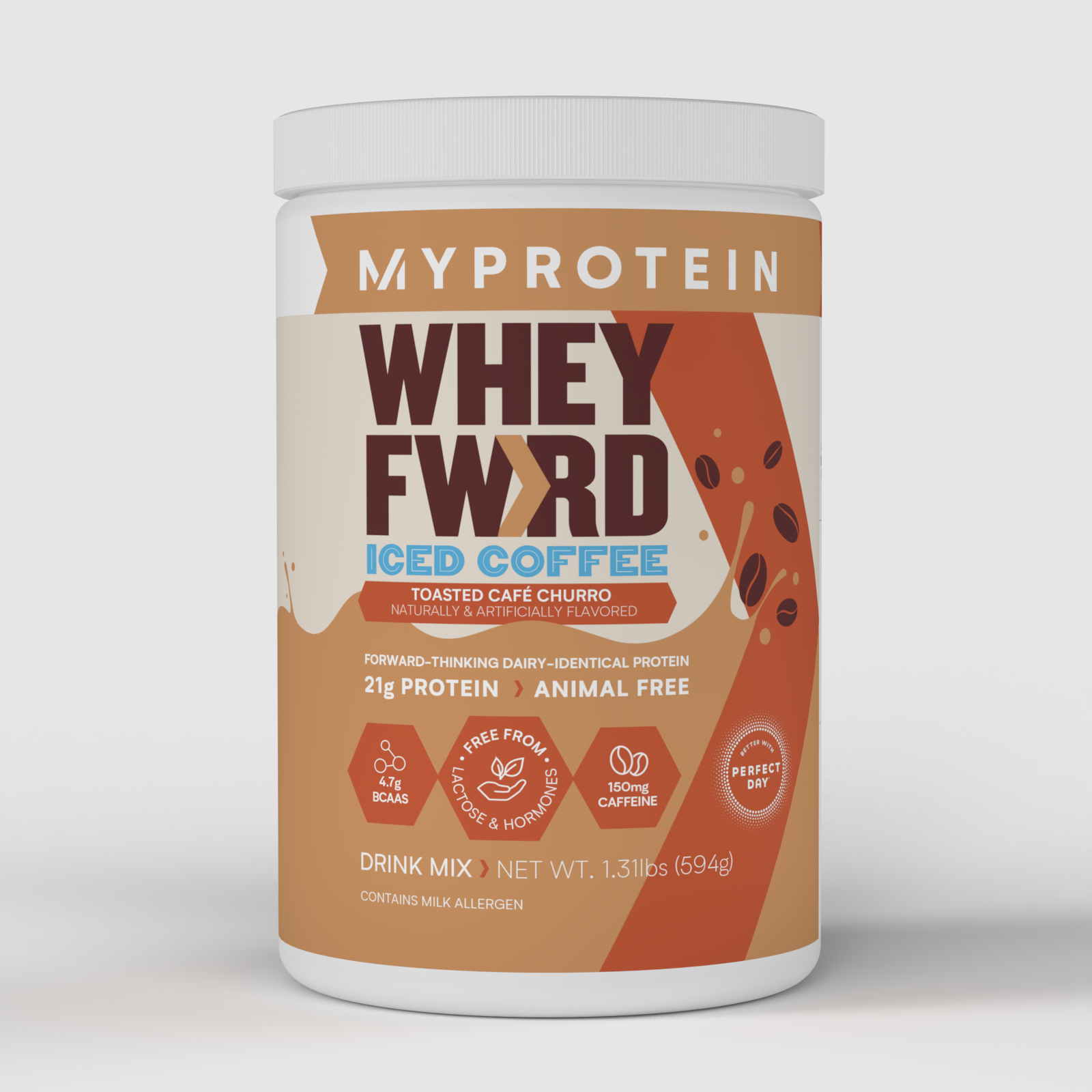 Whey Forward Iced Coffee - 20servings - Toasted Cafè Churro Image 1