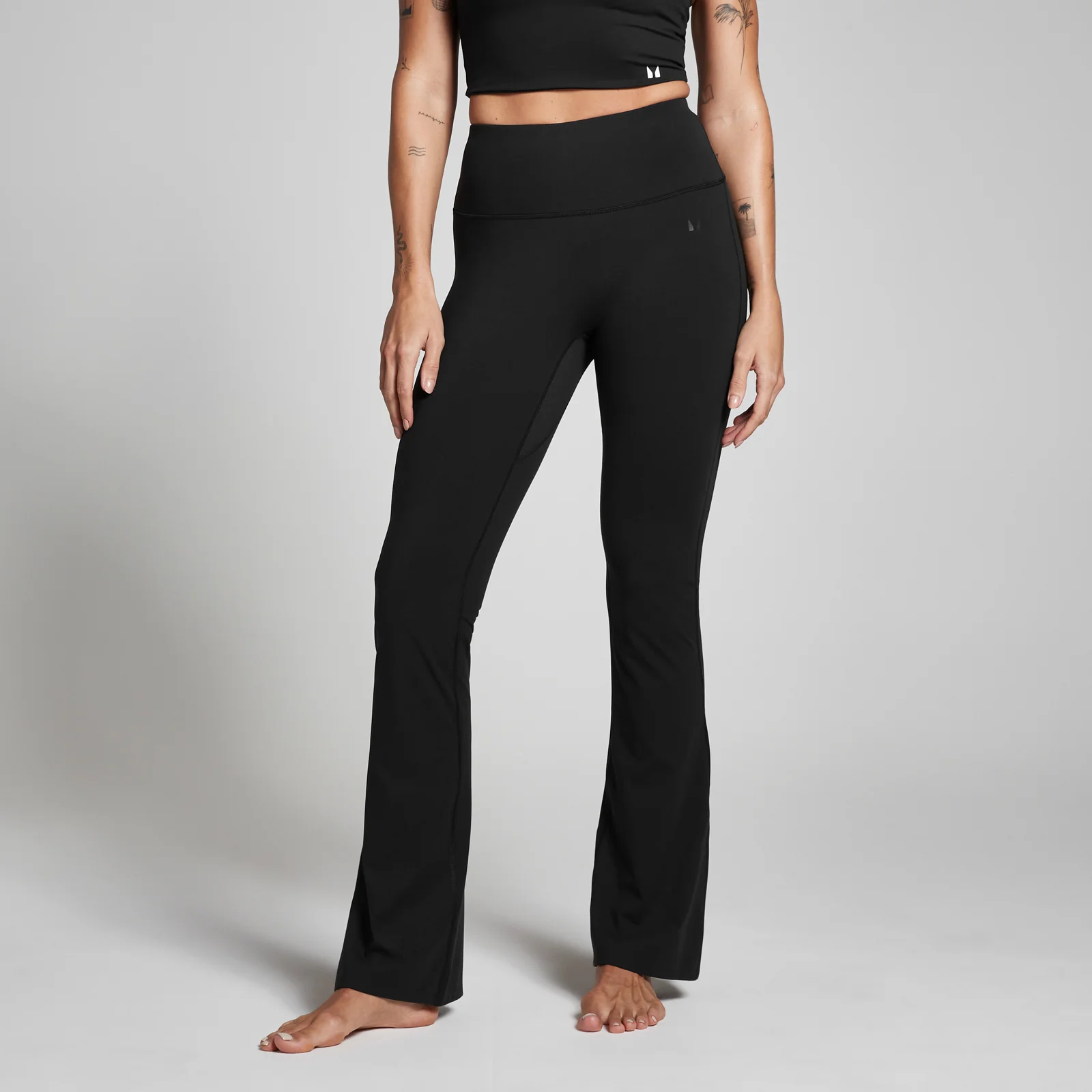 MP Women's Tempo Flared Leggings - Black - S Image 1
