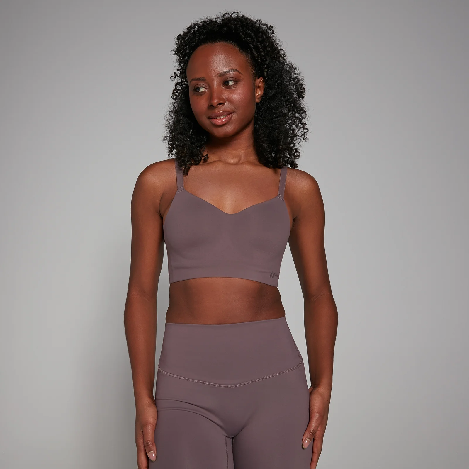 MP Women's Studio Bonded Sports Bra - Mocha - XS Image 1