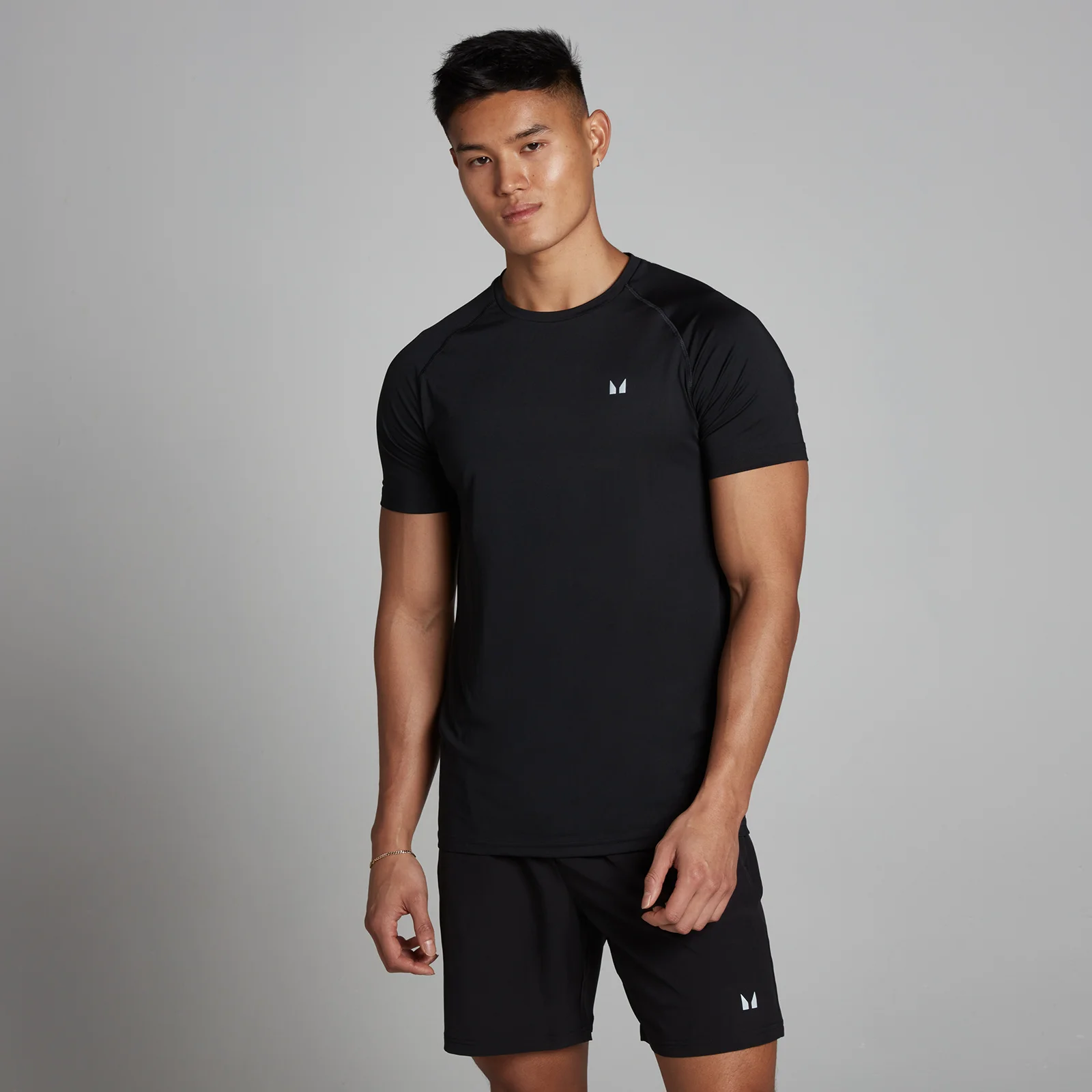 MP Men's Training Short Sleeve T-Shirt - Black - S Image 1