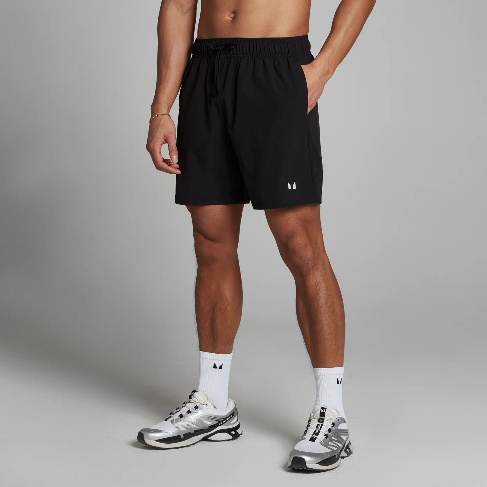 MP Men's Woven Training 7" Shorts - Black - S Image 1