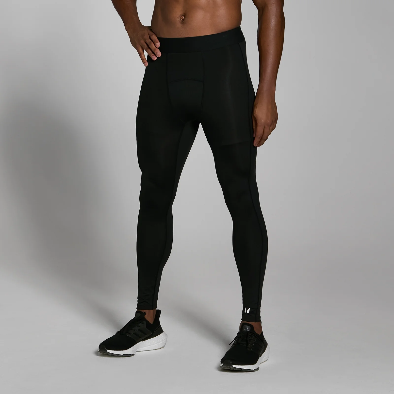 Men's Training Compression Leggings - Black - XXS Image 1