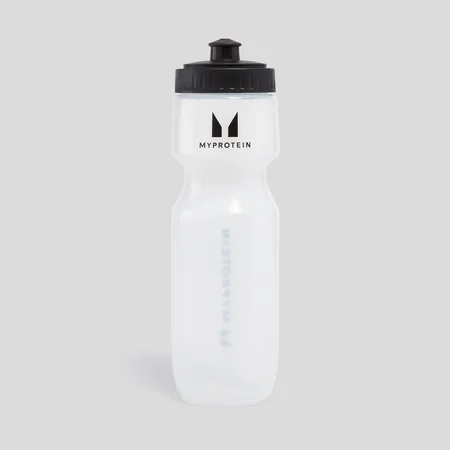 Myprotein Sports Water Bottle - Clear/Black