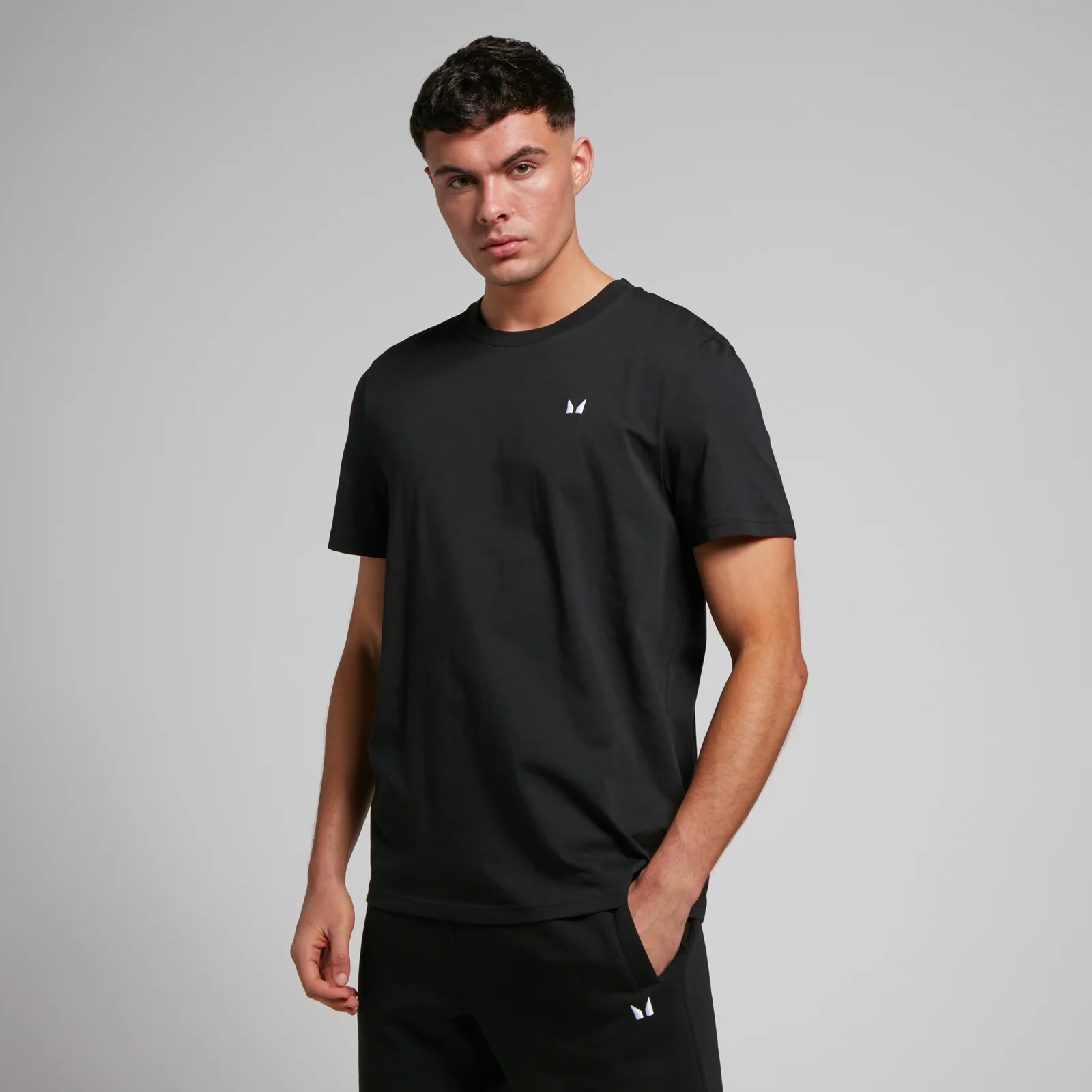 MP Men's Rest Day Short Sleeve T-Shirt - Black - XXS Image 1