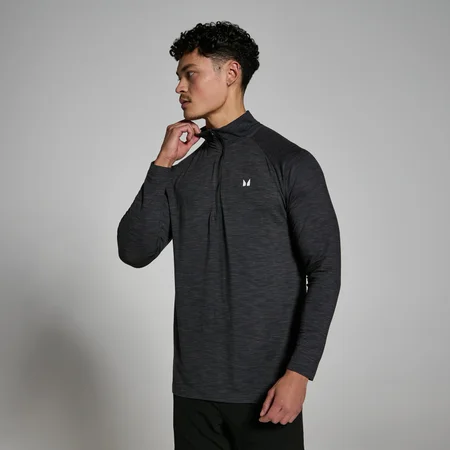 MP Men's Performance 1/4 Zip - Charcoal Marl