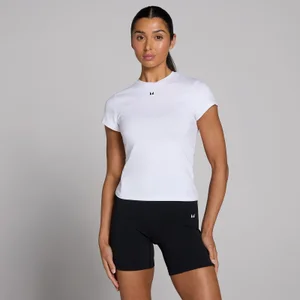 MP Women's Basics Body Fit Short Sleeve T-Shirt - White - Size L