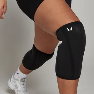MP Unisex Training Knee Sleeve Pair - Black - Size XS