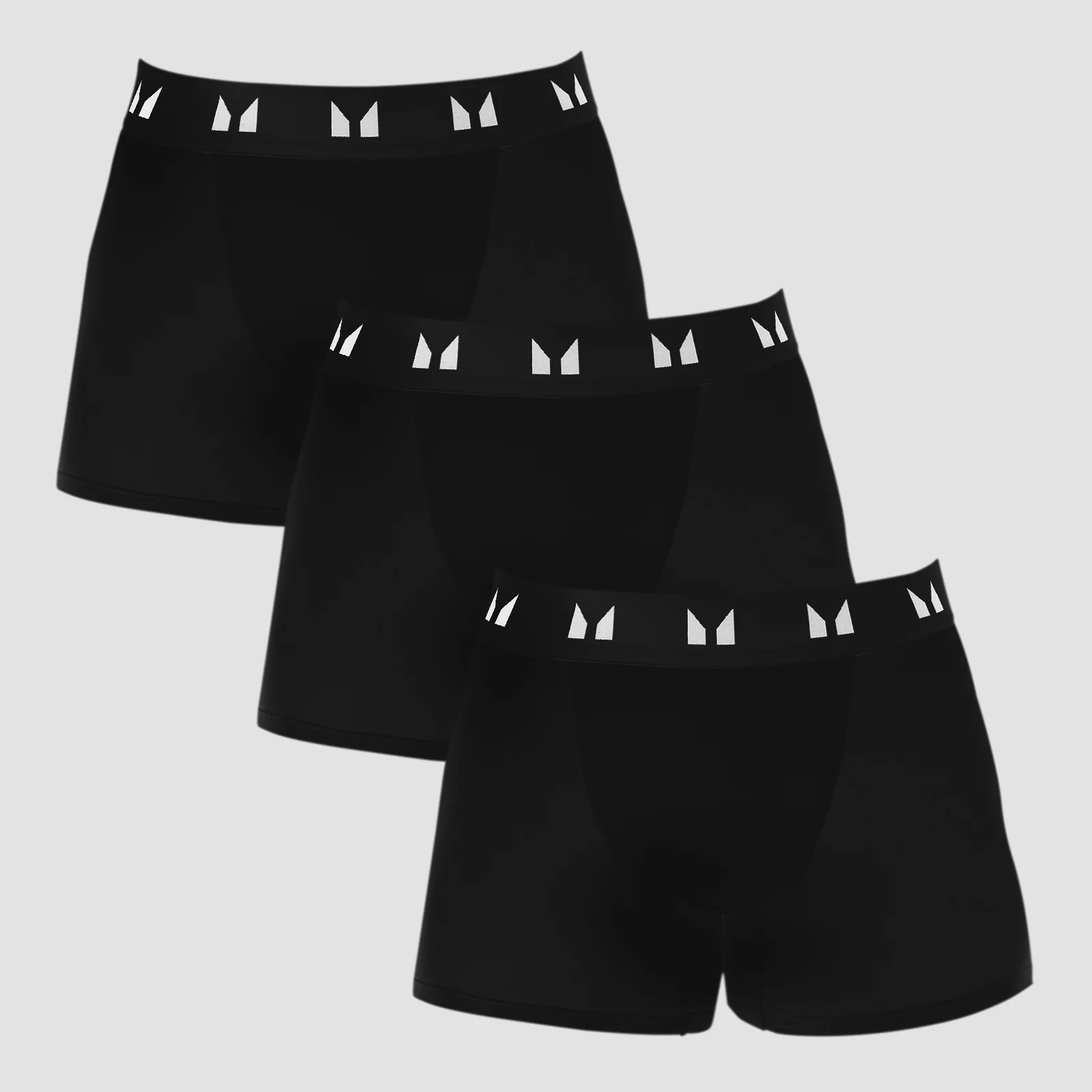 Men's Cotton Boxers (3 Pack) - Black - XS Image 1