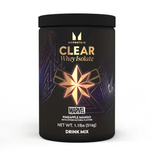 Myprotein Clear Whey Isolate - MARVEL - Flavour Captain Marvel - Pineapple Mango