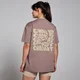 MP Tempo Oversized Chill Out Graphic T-Shirt - Hazelnut