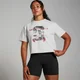 MP Women's Origin Graphic Boxy Crop Top Grey Marl
