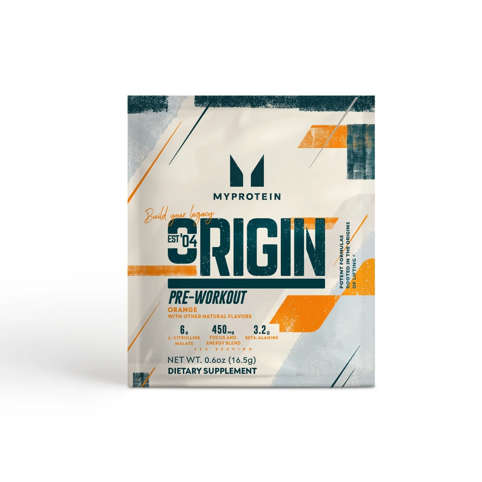 Origin Pre-Workout Sample - 1servings - Orange Image 1