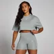 MP Women's Origin Super Crop Graphic T-Shirt - Fossil Grey