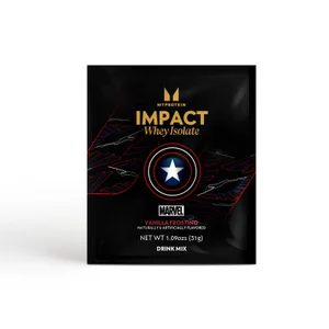 Myprotein Impact Whey Isolate - MARVEL Sample - Flavour Vanilla Frosting