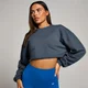 MP Women's Tempo Slouchy Cropped Long Sleeve Top - Midnight