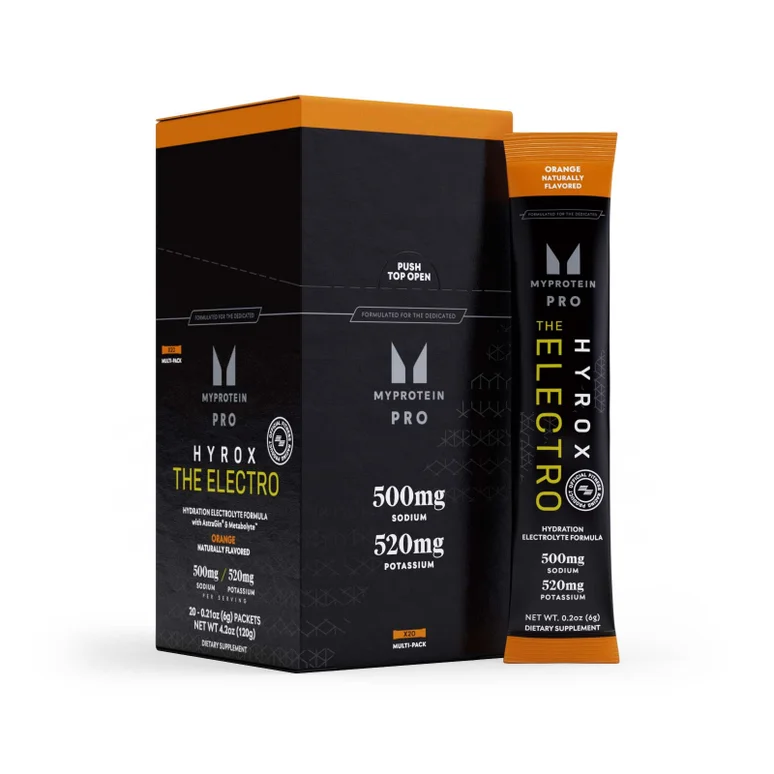 Myprotein THE Electro x HYROX Stick Pack (USA) - 20servings - Orange