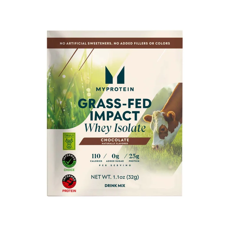 MyProtein Grass-Fed Impact Whey Isolate, Sample (USA) - 32g - Chocolate