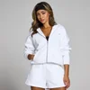 MP Women's Basics Zip Through Hoodie - White
