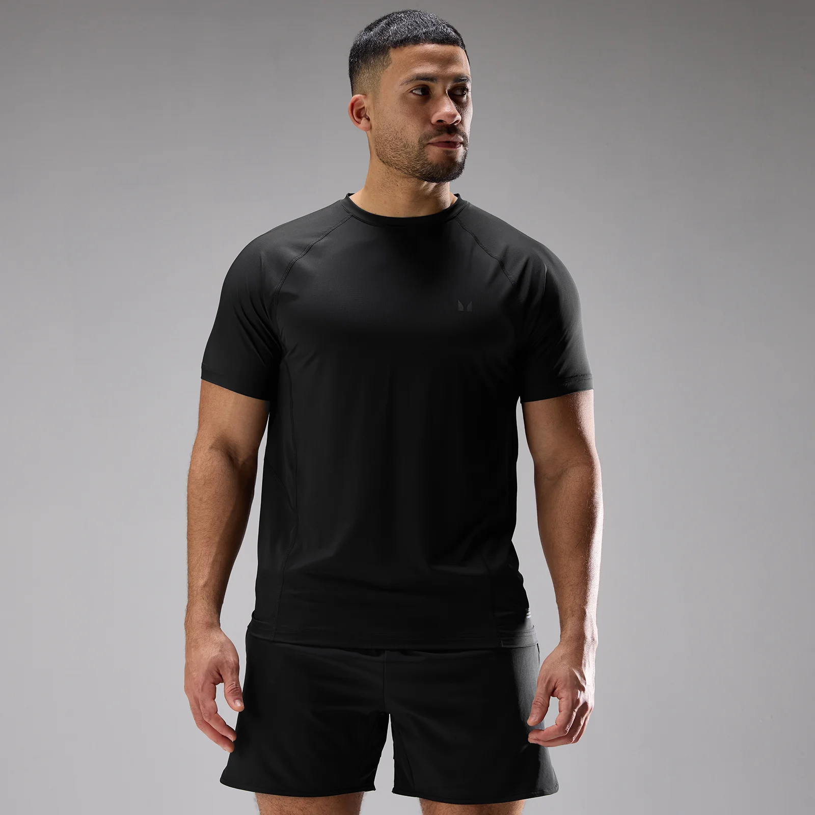 MP Men's Training Ultra Mesh T-Shirt - Black - XS Image 1
