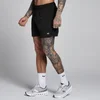 MP Men's Training 5" Woven Short - Black / Light Lime