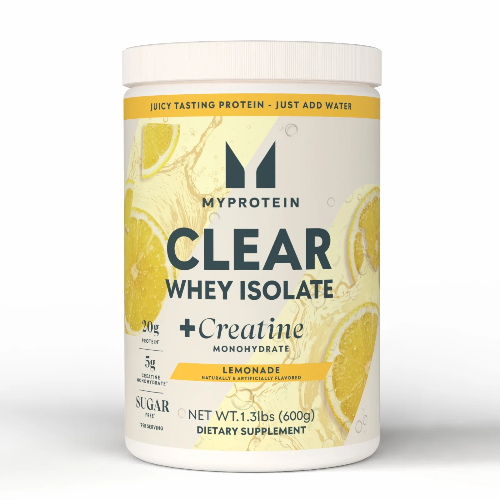 Clear Whey Isolate + Creatine - 20servings - Lemonade Image 1