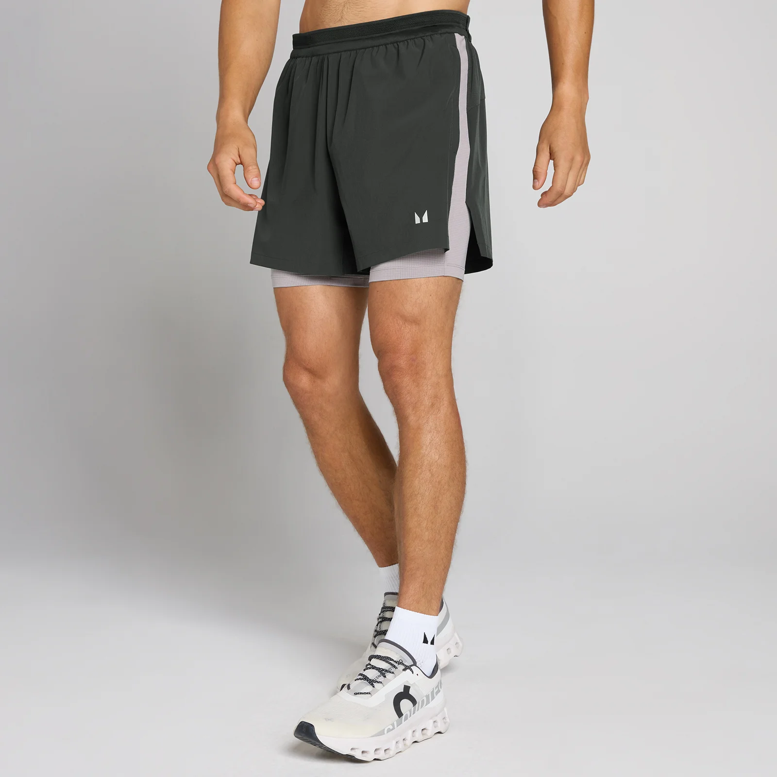 MP Men's Velocity Ultra 5" 2-in-1 Short - Washed Black - XS Image 1