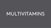 Multivitamin Supplements